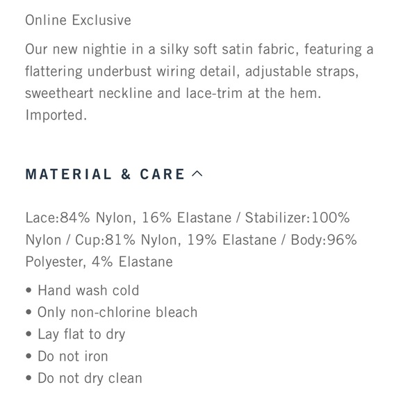 Abercrombie Lace Trimmed Silk Nightgown - Picture 5 of 5